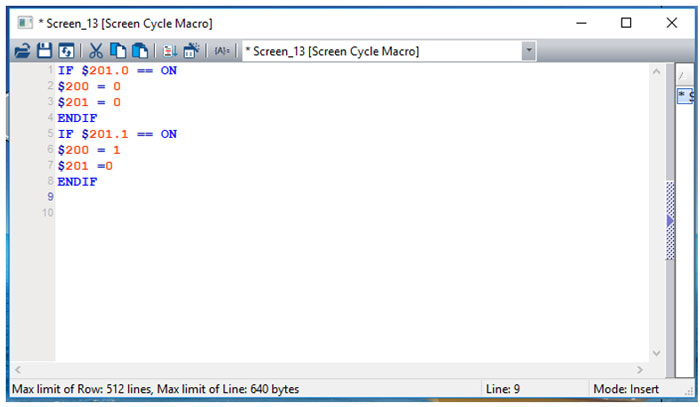 تنظیمات Screen Cycle Macro تغییر زبان در اچ ام ای