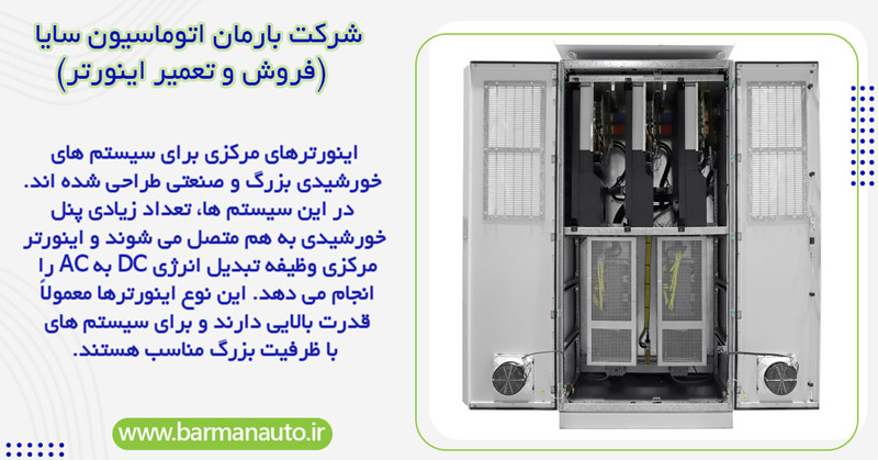 اینورترهای مرکزی