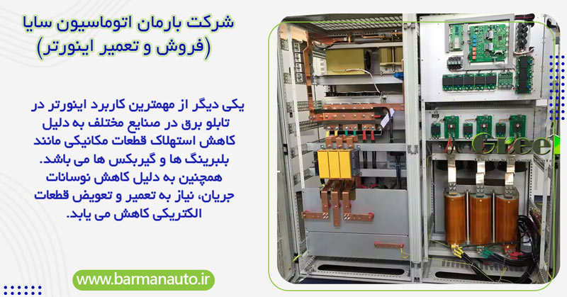 کاربرد اینورتر در تابلو برق